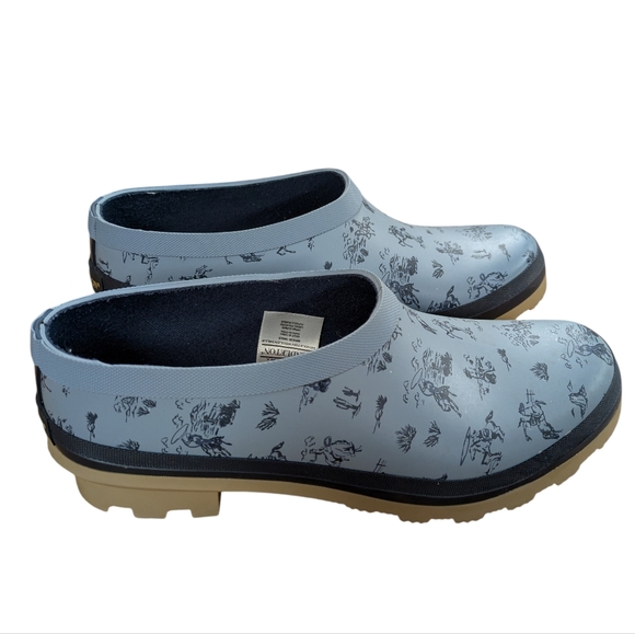 Pendleton Cow Girl Garden Clogs Blue Size 9 - Picture 2 of 12